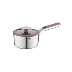 Home Elements Kapaklı Tencere 16cm Peppercorn