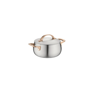 Berghoff Home Belly Kapaklı Güveç Tenceresi 18cm Warm Pembe