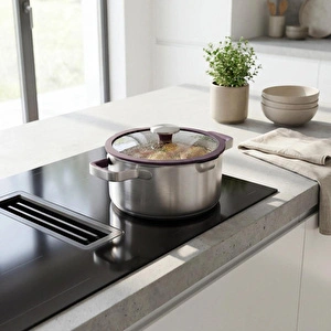 Berghoff Home Elements Kapaklı Güveç Tenceresi 24cm Peppercorn görseli 2