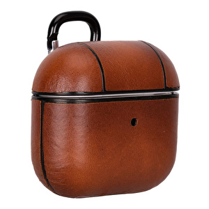 Bloominbag Aurel Snap Hakiki Deri Airpods 3 Kılıfı – Charm Airpods Case