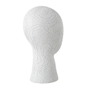 Mudo Home Modern Beyaz Bi̇blo 12x15x24 Cm görseli 5