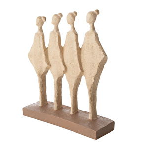 Mudo Home Harmony Women Bi̇blo 4'lü 24x8x30 Cm