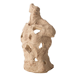 Mudo Home Abstract Man Bi̇blo Kahverengi̇ 10x24x36 Cm