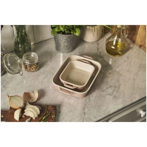 Staub Fırın Kabı Seti 2 Parça Açık Pembe görseli 4