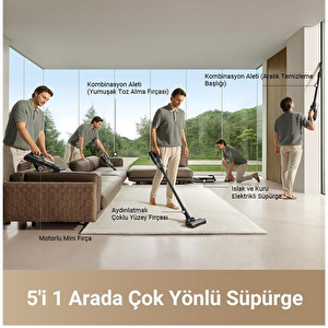 Dreame H14 Dual Akıllı Islak Kuru Süpürge