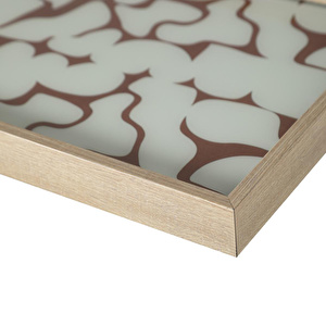 Mudo Home Soft Brown Dekorati̇f Tepsi̇ 31x42 Cm görseli 5