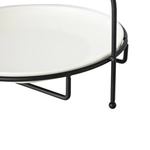 Mudo Home Gurme Standli Sunum 22cm - Si̇yah görseli 4
