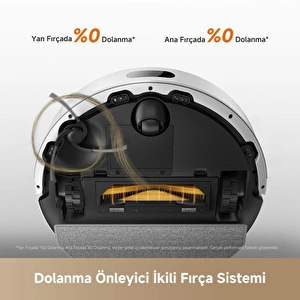 Dreame F20 Robot Süpürge Beyaz, 20.000pa Emiş Gücü görseli 4