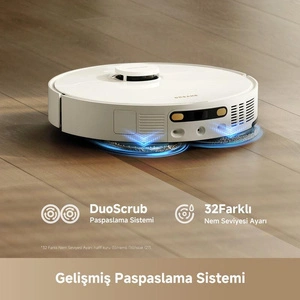 Dreame L50 Ultra Ce Robot Süpürge Beyaz, 25.000pa Emiş Gücü görseli 5