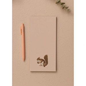The Mia Art Line Mini Notluk Squirrel 10 X 21 Cm 40 Yaprak