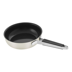 Zwilling Pure Kızartma Tavası 20cm Seramik Kaplama Fildişi