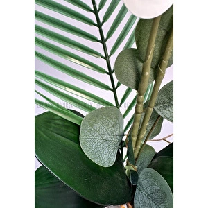 Biçiçek Yapay Phalaenopsis Orkide Buyuk Boy görseli 6