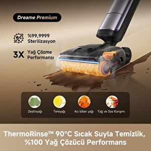 Dreame H16 Pro Steam Islak Ve Kuru Süpürge görseli 4