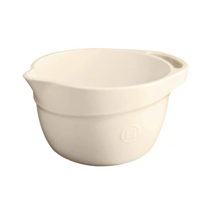 Emile Henry Karıştırma Kabı 3.5 L - Ekru görseli 1