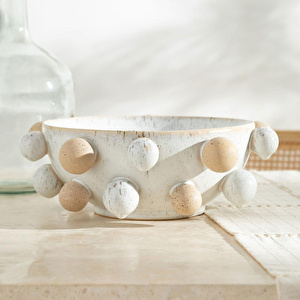 Mudo Home Daphne Dekorati̇f Kase 32x32x12 Cm görseli 2