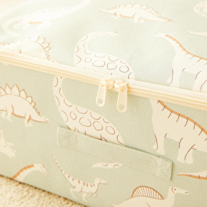 Ocean Home Textile 2'li Çocuk Odası Dinozor Destekli Kutu Hurç 45 X 55 X 18 Cm görseli 4