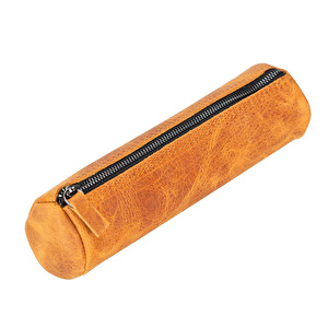 Bloominbag Essentia Moccasin Brown Hakiki Deri Kalemlik