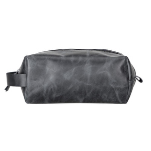 Bloominbag Voyage Marine Blue Hakiki Deri Dopp Kit – X Large görseli 2