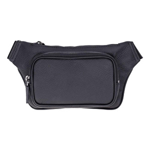 Bloominbag Bloombag Noir Black Hakiki Deri Crossbody Belt Bag görseli 4