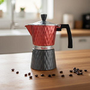 Bambum Taşev Tt1205 Diamante - Moka Pot 6 Fincan