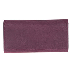 Bloominbag Aura Mulberry Wine Hakiki Deri Telefon Bölmeli Kadın Cüzdanı görseli 2