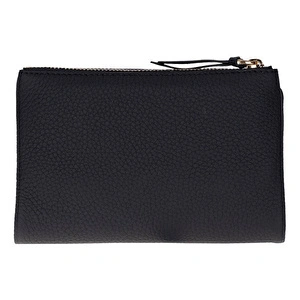 Bloominbag Élia Noir Black Medium Deri Kadın Cüzdan & Clutch