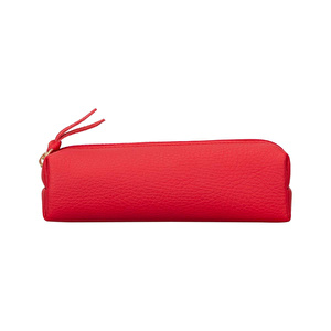 Bloominbag Bloombox Chester Brown Hakiki Deri Kalem & Makyaj Çantası