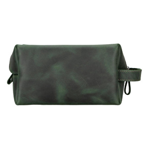 Bloominbag Voyage Cypress Green Hakiki Deri Dopp Kit – X Large