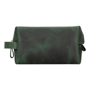 Bloominbag Voyage Cypress Green Hakiki Deri Dopp Kit – X Large