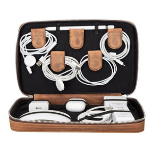 Bloominbag Arcadia Saddle Heritage Premium Deri Teknoloji Kablo & Aksesuar Düzenleyici görseli 5