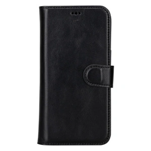 Bloominbag Aurel Magna Onyx Black Deri Iphone 16 Pro (6.3") Wallet Case – Rfid Korumalı & Magsafe Uyumlu görseli 4