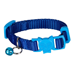 Bloominbag Swissplus Urban Paws Kedi Tasması – Deep Ocean Blue | Ayarlanabilir, Dayanıklı, Hafif-10mm