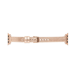 Bloominbag Bloomband Signature Golden Sand Leather Apple Watch Band - 44/45/46/49mm görseli 3