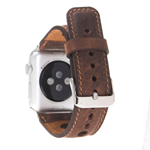 Bloominbag Alpine Heritage Saddle Hakiki Deri Apple Watch Kordonu - 44/45/46/49mm