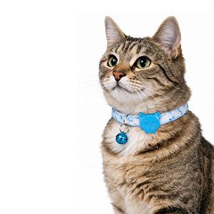 Bloominbag Swissplus Urban Paws Sky Marble Recycled Kedi Tasması- 10 Mm