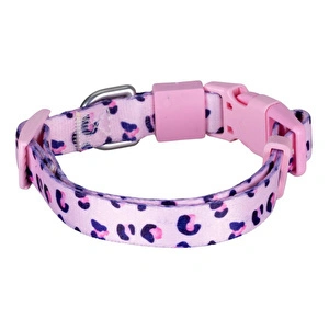 Bloominbag Swissplus Urban Paws Pink Leo Recycled Köpek Tasması - 15 Mm
