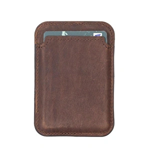Bloominbag Snapé Saddle Heritage Mıknatıslı Deri Telefon Kartlık