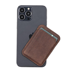 Bloominbag Snapé Saddle Heritage Mıknatıslı Deri Telefon Kartlık