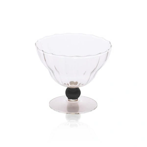 The Mia Cam Dondurmalık Ve Tatlı Sunum Kasesi Black 240 Ml