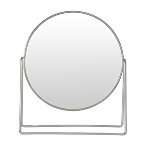 Mudo Home Boho Ayna Silver 20x18,5x7 Cm görseli 1