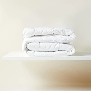Ocean Home Textile Pamuklu Saten Biyeli Mikrojel Çift Kişilik Yorgan 195 X 215 Cm görseli 4
