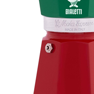 Bialetti Moka Express Italia Multicolor (6 Cup)