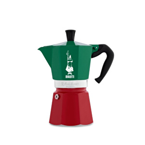 Bialetti Moka Express Italia Multicolor (6 Cup)