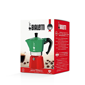 Bialetti Moka Express Italia Multicolor (6 Cup)
