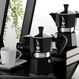 Bialetti Moka Express Siyah (6 Cup) görseli 5