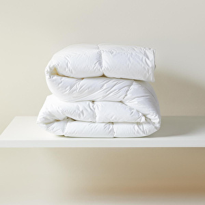 Ocean Home Textile %100 Pamuk Kumaş Kaz Tüyü Konforunda Saten Biyeli Mikrojel Battal Boy Yorgan 235 X 215 Cm