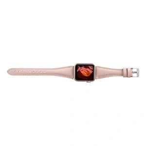 Bloominbag Bloomband Signature Nude Bisque Leather Apple Watch Band - 44/45/46/49mm görseli 5
