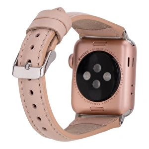 Bloominbag Bloomband Signature Nude Bisque Leather Apple Watch Band - 44/45/46/49mm görseli 2