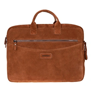 Bloominbag Camel Still Hakiki Süet Deri 15-16 Inç Macbook/laptop Çantas görseli 5