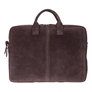 Bloominbag Mocha Still Hakiki Süet Deri 15-16 Inç Macbook/laptop Çantası görseli 4